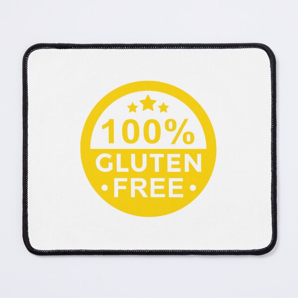 Item preview, 100% Gluten Free celiac coeliac badge designed and sold by GoodMoodFood.