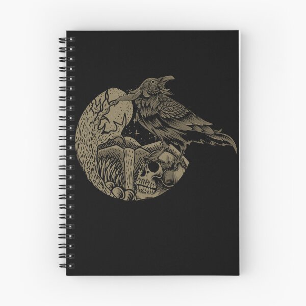 Item preview, Dark Crow Bird With Skull designed and sold by EdStark.
