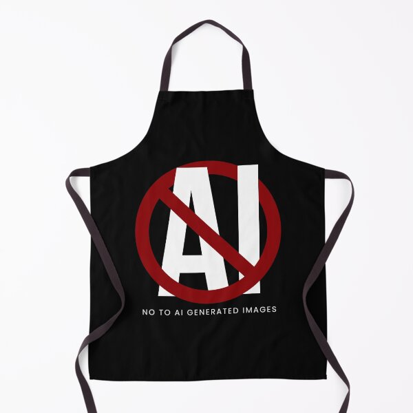 Item preview, No To AI Generated Images-Protest against AI art designed and sold by JahidMunna.