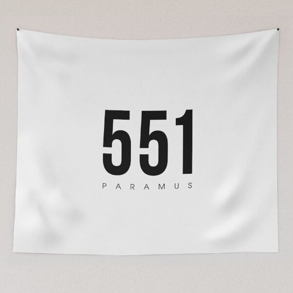 Item preview, Paramus, NJ - 551 Area Code designed and sold by CartoCreative.