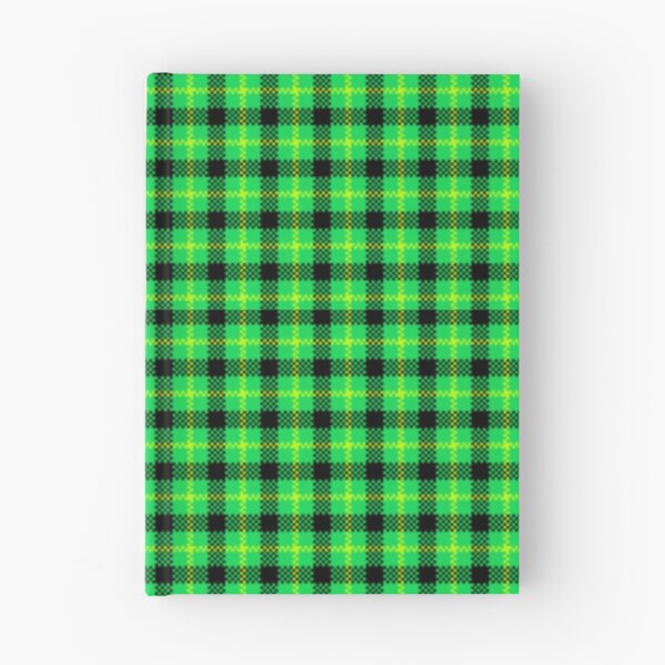 Item preview,  Black & Green Electric Plaid Pattern designed and sold by patternedprints.