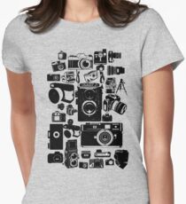 Cameras Women's Fitted T-Shirt