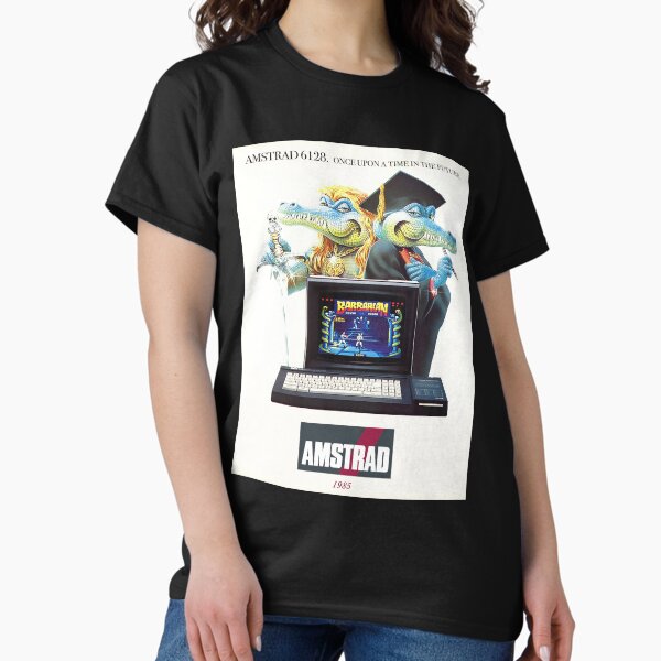 Vista previa del artículo con la obra «Afiche retro de la computadora Amstrad - Érase una vez en el futuro», diseñado y vendido por Clotilde26.