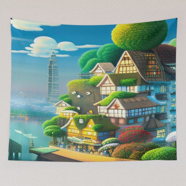 Item preview, 8-Bit Cityscape Adventures designed and sold by Nellisstadia.
