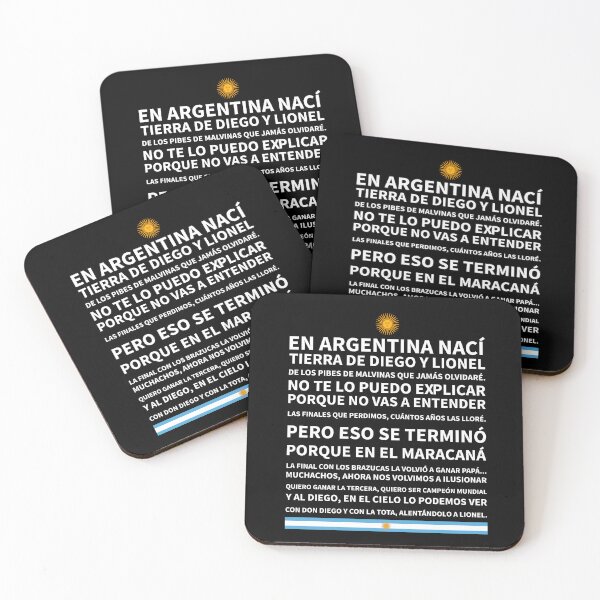 Item preview, Argentina fans’ song -  Argentina Mundial de Qatar 2022 Argentina World cup 2022  Muchachos, ahora nos volvimos a ilusionar designed and sold by TRUE-FANS.