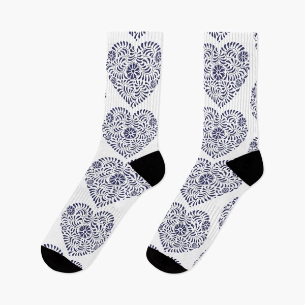 Item preview, Blue Mexican Talavera heart designed and sold by Terevela.