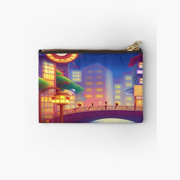Item preview, Pixilated Cityscapes at Night designed and sold by Nellisstadia.