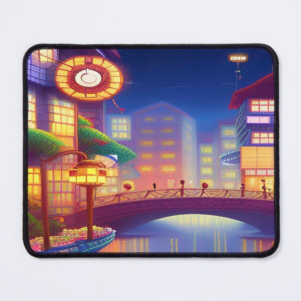 Item preview, Pixilated Cityscapes at Night designed and sold by Nellisstadia.