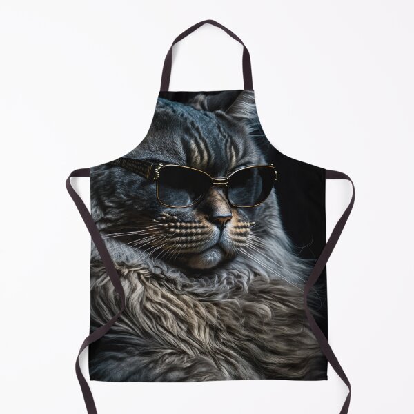 Item preview, Cool cat portrait looking out in the distance with sun glasses designed and sold by KoolArtDistrict.