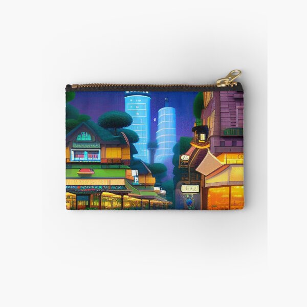 Item preview, Pixelated City Glow designed and sold by Nellisstadia.