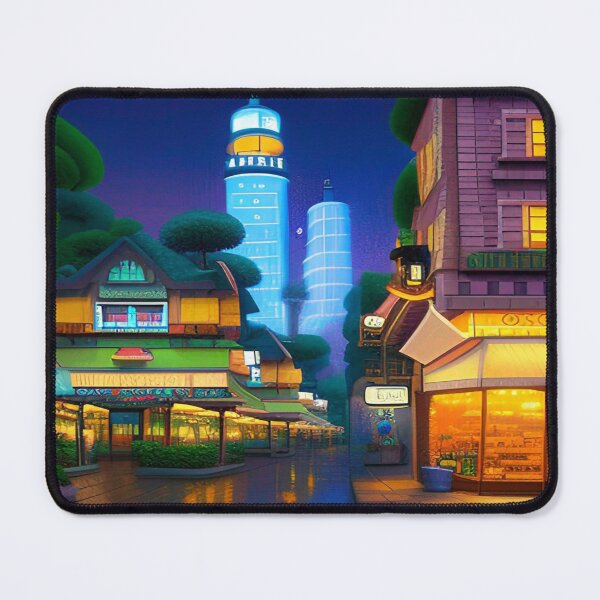 Item preview, Pixelated City Glow designed and sold by Nellisstadia.