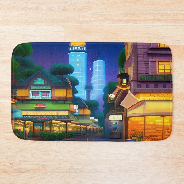 Item preview, Pixelated City Glow designed and sold by Nellisstadia.