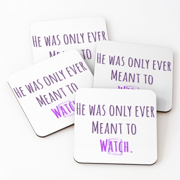 Item preview, He was only ever meant to watch. designed and sold by WillowTheCat-.