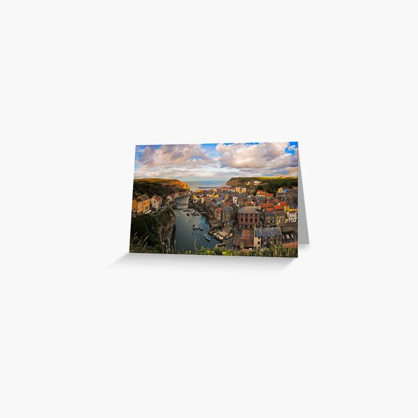 Staithes Greeting Card