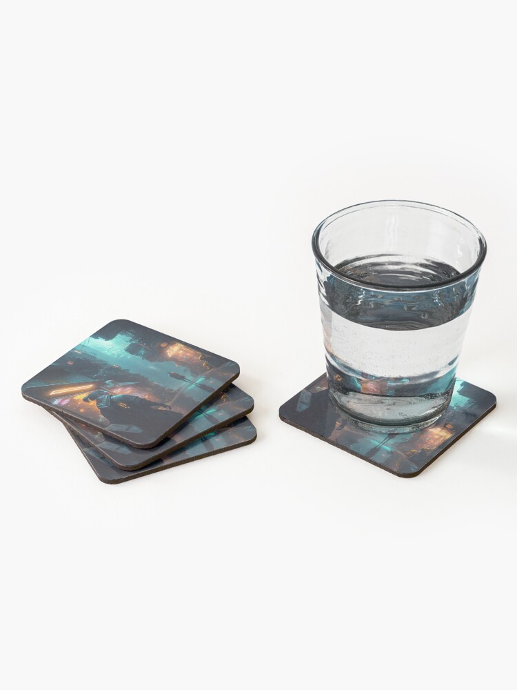 Thumbnail 2 of 5, Coasters (Set of 4), The Forgotten Change designed and sold by masukomi.