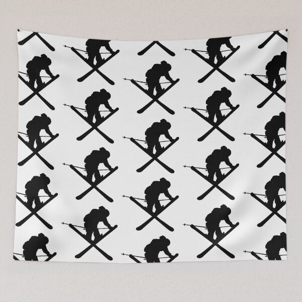 Item preview, Skier, skiing, ski designed and sold by claudiasartwork.