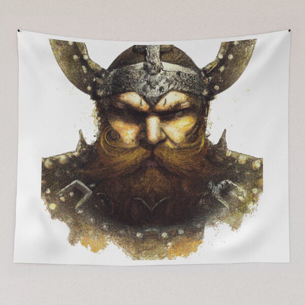 Item preview, Viking head designed and sold by Perryfranken.