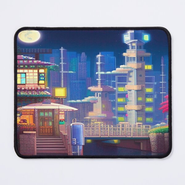 Item preview, Pixelated City Streets designed and sold by Nellisstadia.
