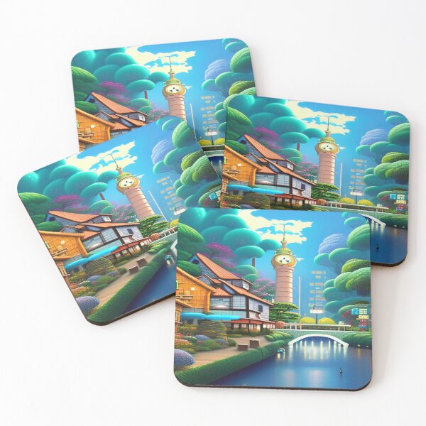 Item preview, Pixelated Cityscape Dreamscape designed and sold by Nellisstadia.