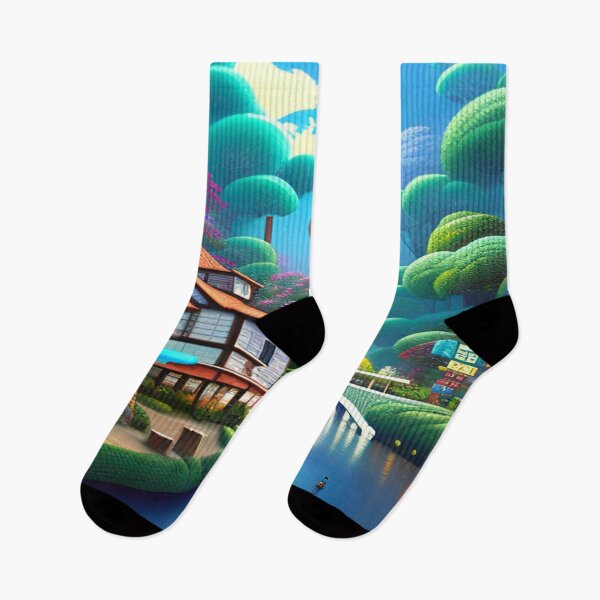 Item preview, Pixelated Cityscape Dreamscape designed and sold by Nellisstadia.