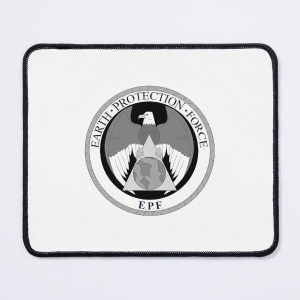 Item preview, Earth Protection Force logo BW designed and sold by VioletVulpini.