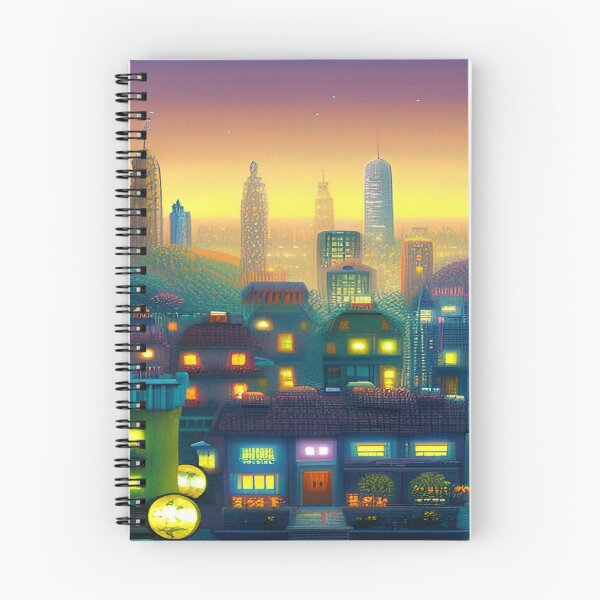 Item preview, Pixilated Cityscape designed and sold by Nellisstadia.