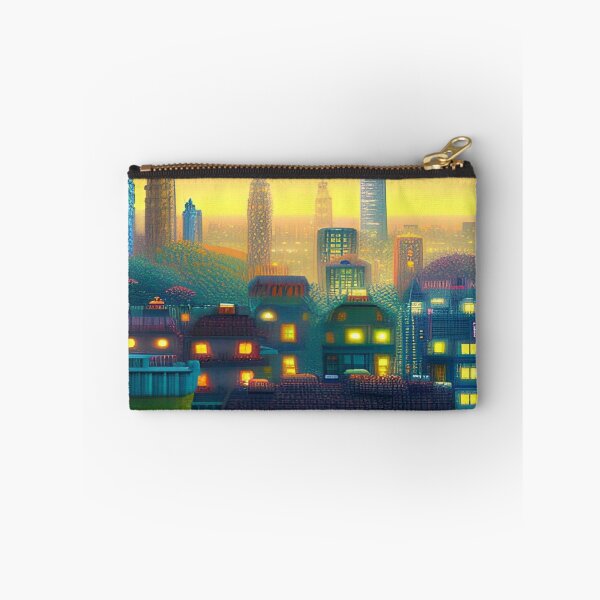 Item preview, Pixilated Cityscape designed and sold by Nellisstadia.