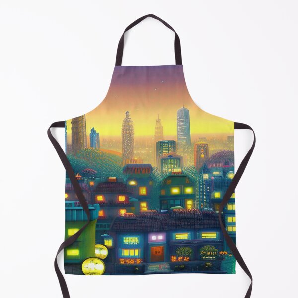 Item preview, Pixilated Cityscape designed and sold by Nellisstadia.
