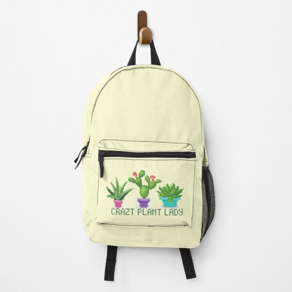Item preview, Retro Pixel Art Crazy Plant Lady Design designed and sold by 8BitTrip.