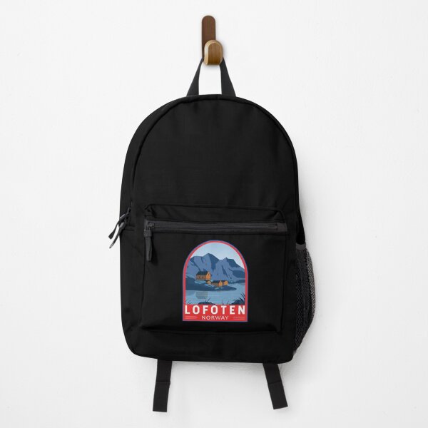 Item preview, Lofoten Norway Travel Retro Emblem designed and sold by KrisSidDesigns.