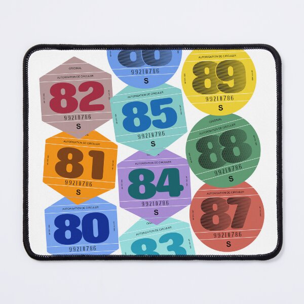 Item preview, Car stickers from the 80s - 1980 - gift designed and sold by LaBoutiqueCool.