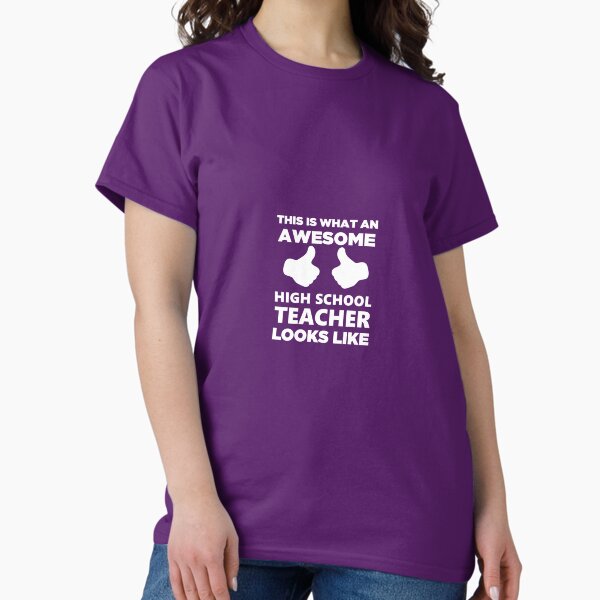 Item preview, This is What An Awesome High School Teacher Looks Like  designed and sold by AlwaysAwesome.