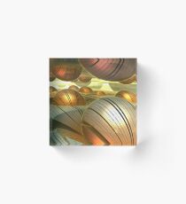 Golden Globes Acrylic Block