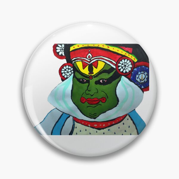 Item preview, Kathakali painting/Classical Indian Dance designed and sold by VeenaNair23.