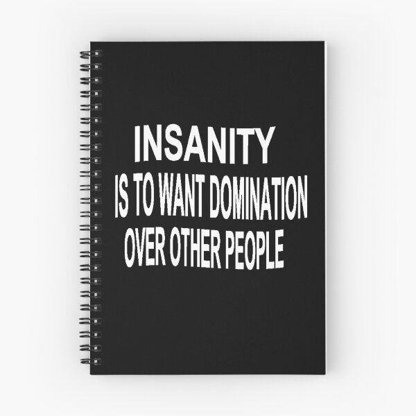 Item preview, INSANITY (White Writing) designed and sold by C J Lewis.