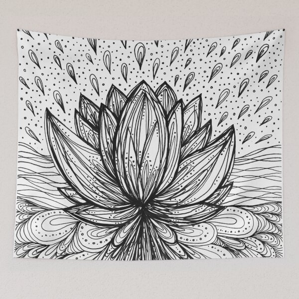 Item preview, The Immortal Lotus designed and sold by inkedinred.