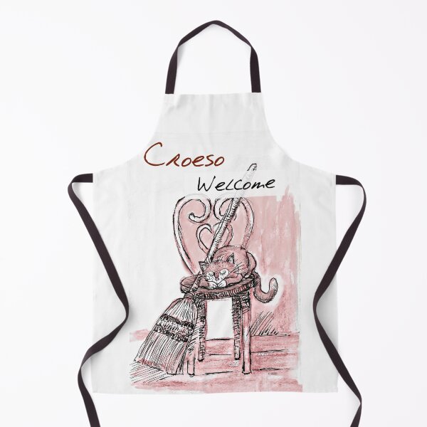 Item preview, CROESO (WELCOME) CAT designed and sold by Marni Scofidio Desi9ns.