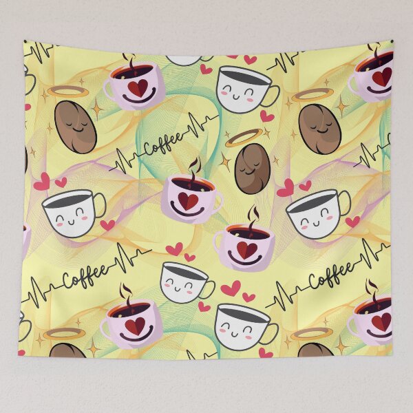 Item preview, Coffee break - may be coffee is addicted to me | coffee design | for coffee lovers |  designed and sold by Arteartz.