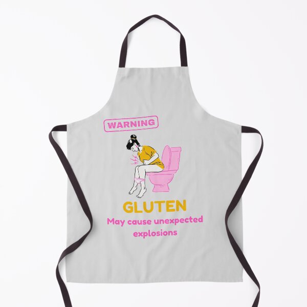 Item preview, Gluten May Cause Unexpected Explosions designed and sold by GoodMoodFood.