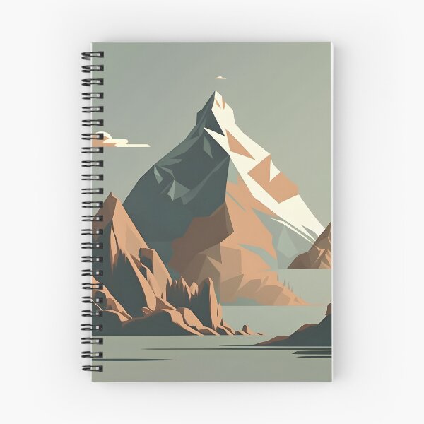 Artikelvorschau, Berglandschaft als Schattenbild entworfen und verkauft von randrdesign.