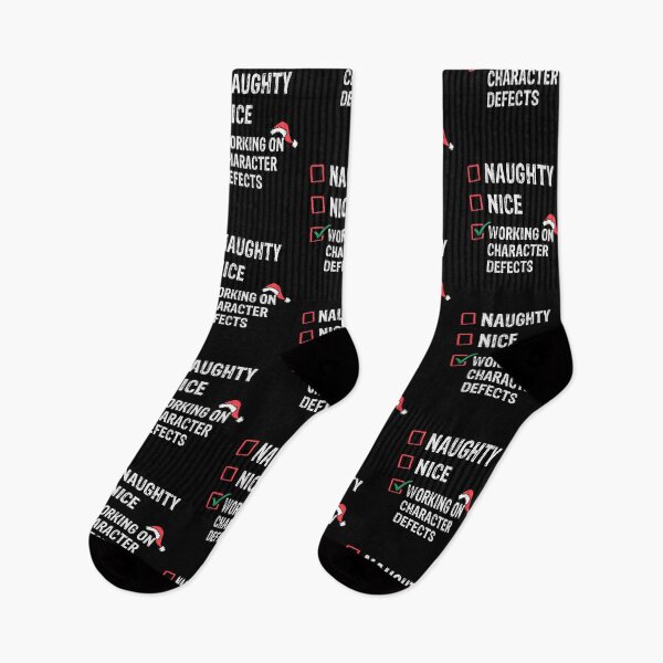 Item preview, Naughty or Nice Christmas Funny Sobriety Addiction Recovery, Inspiring Sobriety Tees Gift designed and sold by Rachiirt.