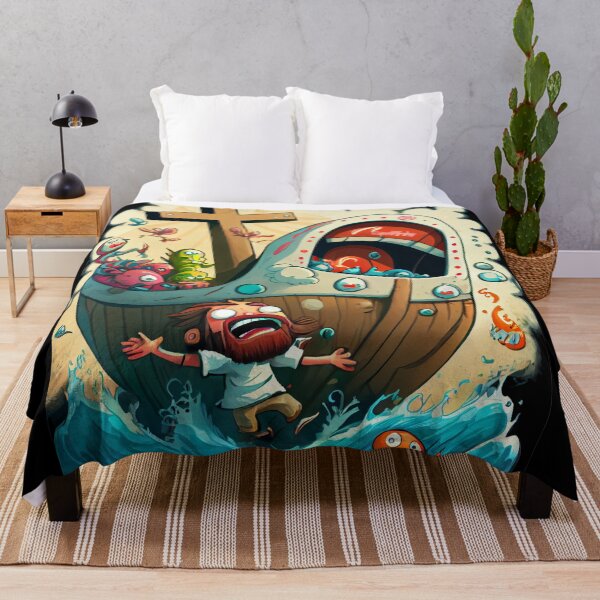 Item preview, Noah's Ark: Cute and Quirky Cartoon Illustration designed and sold by Art4Christ.