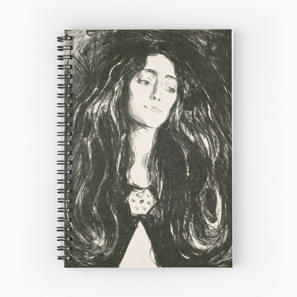 Item preview, Edvard Munch "The Brooch. Eva Mudocci.", 1903 designed and sold by Alexandra Dahl.