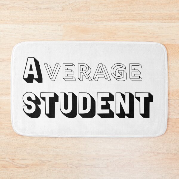 Item preview, A Average Student designed and sold by CreativelyLoki.