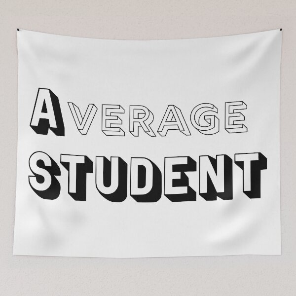 Item preview, A Average Student designed and sold by CreativelyLoki.