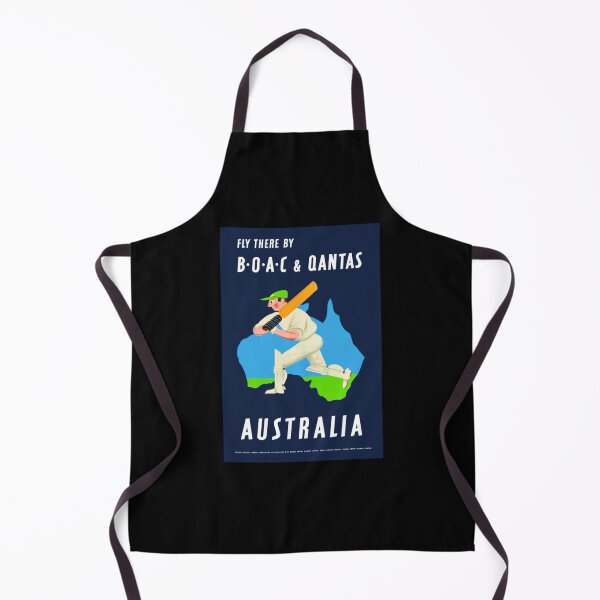 Aperçu de l'œuvre 1953 AUSTRALIE Cricket Airline Travel créée et vendue par grainnekerenza.