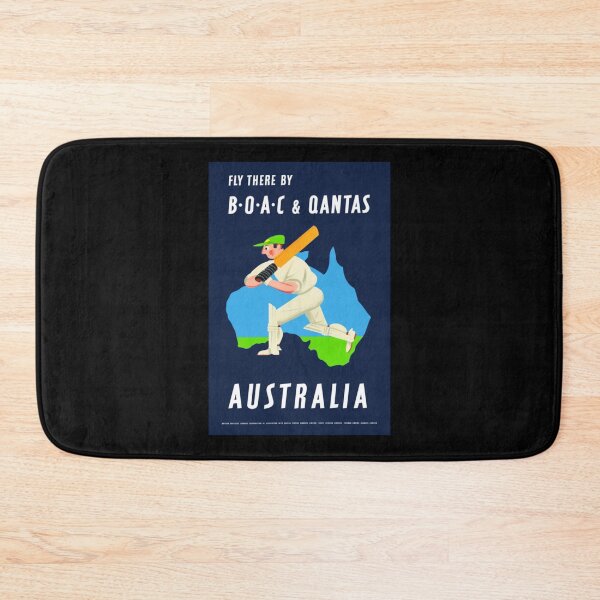 Item preview, 1953 AUSTRALIA Cricket Airline Travel        designed and sold by grainnekerenza.