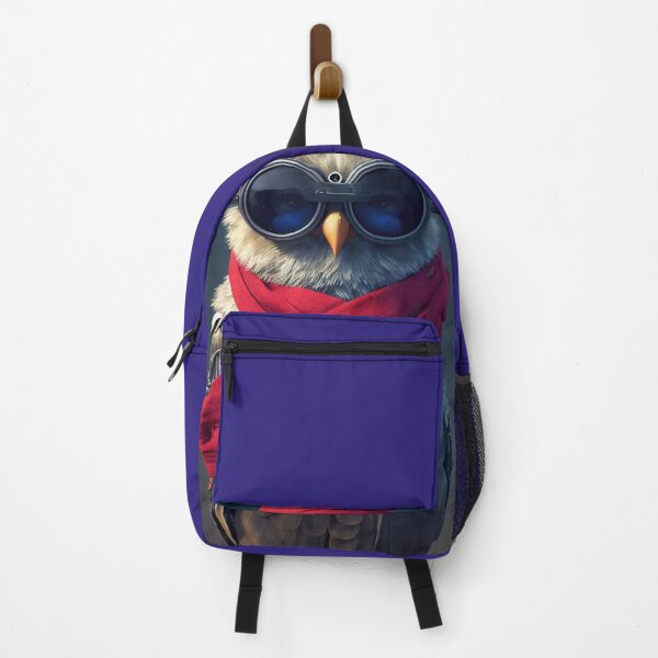 Item preview, The Cyber-Pirate Owl: A Futuristic, Technological, and Cute Feathered Friend designed and sold by MimozaStudio.