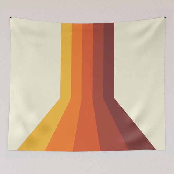 Item preview, Colorful retro style geometric design designed and sold by BattaAnastasia.