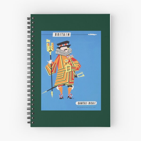 Item preview, 1954 Qantas Travel  Britain      designed and sold by grainnekerenza.